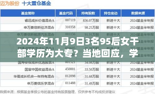 95后女干部學(xué)歷背后的深層意義，學(xué)歷并非唯一標(biāo)準(zhǔn)