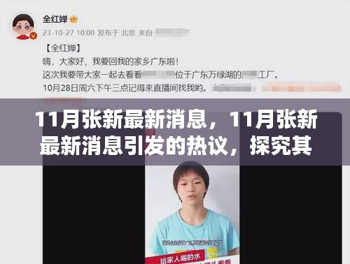 11月張新最新消息引熱議，探究背后的影響與觀點(diǎn)分歧