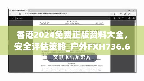 香港2024免費(fèi)正版資料大全，安全評估策略_戶外FXH736.66方案
