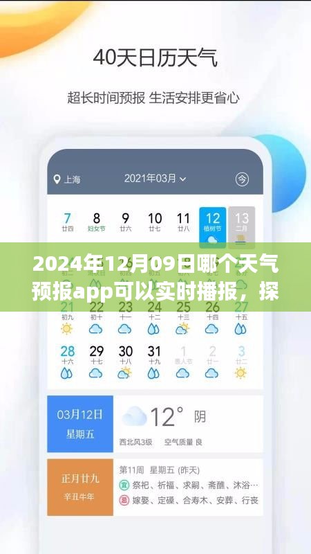 探秘天氣預(yù)報(bào)app，實(shí)時(shí)播報(bào)小巷深處天氣寶藏，揭秘最準(zhǔn)確天氣預(yù)報(bào)軟件（針對(duì)2024年12月09日）