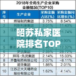 昭蘇私家醫(yī)院排名TOP10，權(quán)威榜單揭曉