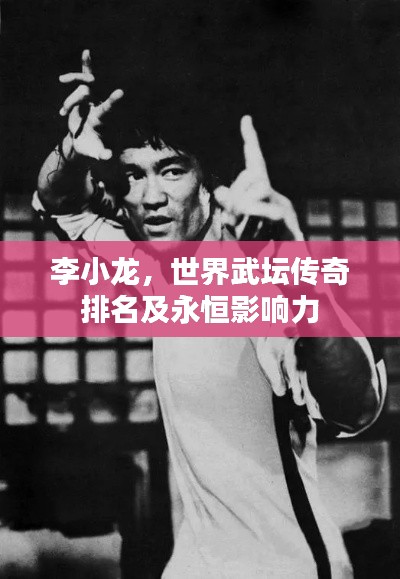 李小龍，世界武壇傳奇排名及永恒影響力