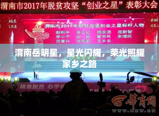 渭南岳明星，星光閃耀，榮光照耀家鄉(xiāng)之路