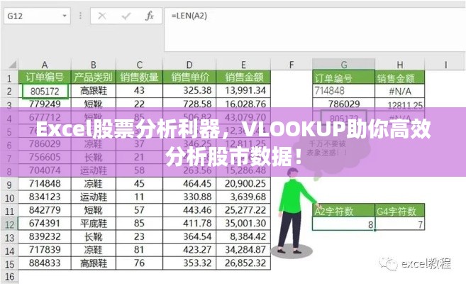 Excel股票分析利器，VLOOKUP助你高效分析股市數(shù)據(jù)！