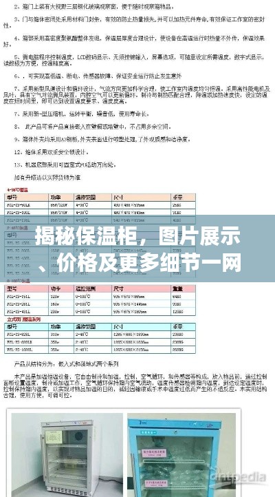 揭秘保溫柜，圖片展示、價格及更多細節(jié)一網(wǎng)打盡！
