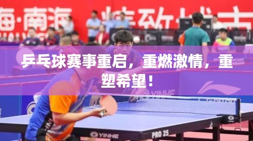 乒乓球賽事重啟，重燃激情，重塑希望！